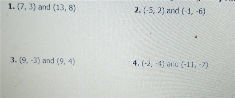 Find the slope of the line that passes though the given points-example-1