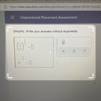 Simplify. Write your answers without exponents.-example-1