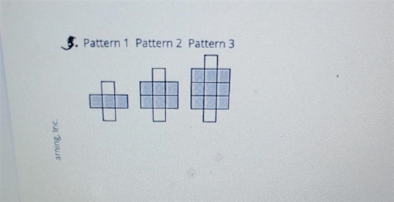 What's the pattern and what would design 4 and 5 look like?-example-1