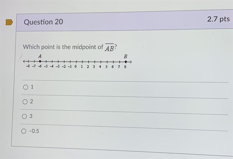 Which point is the midpoint of AB-example-1