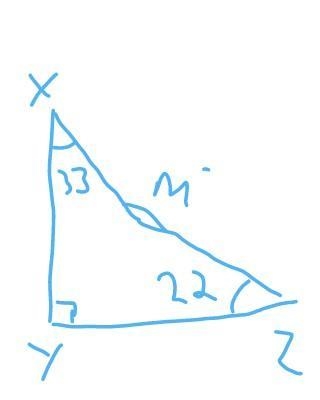 What is the value of the angle marked m? P​-example-1