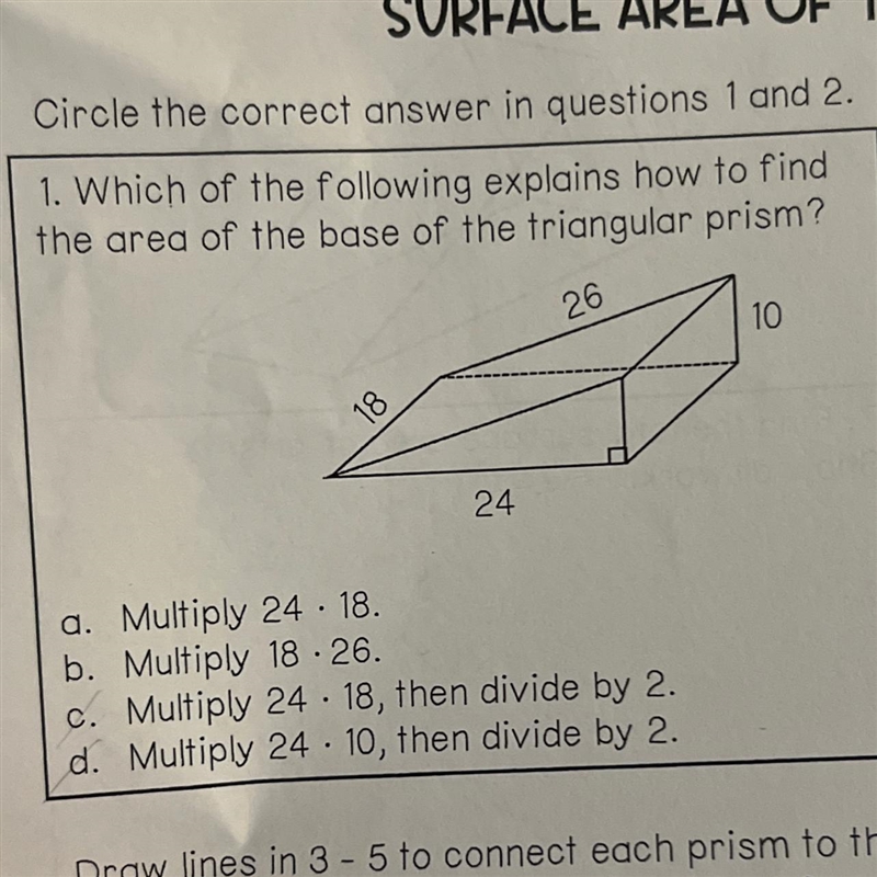 Can you please help me step-by-step on how you get the permitter and the base please-example-1