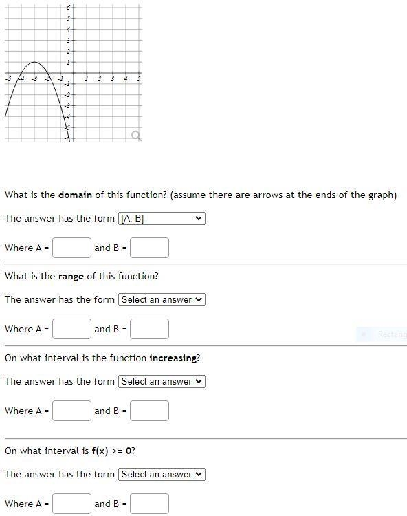 What is the domain of this function? (assume there are arrows at the ends of the graph-example-1