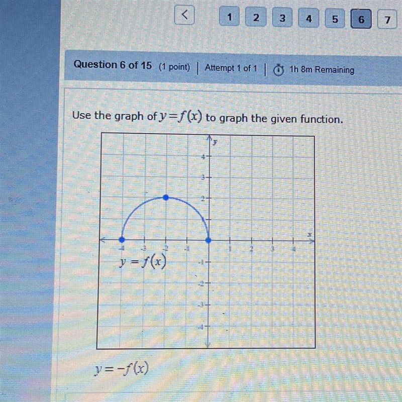 Use the the graph of Y = f(x)Please check photo-example-1