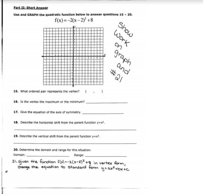 Help me question 20 please find the domain and range-example-1