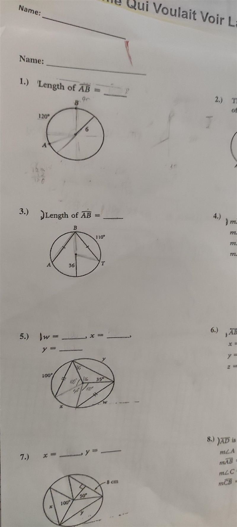 I need help with question number one and an explanation.-example-1