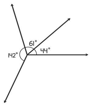 What is the sum of all the angles that are labeled?-example-1