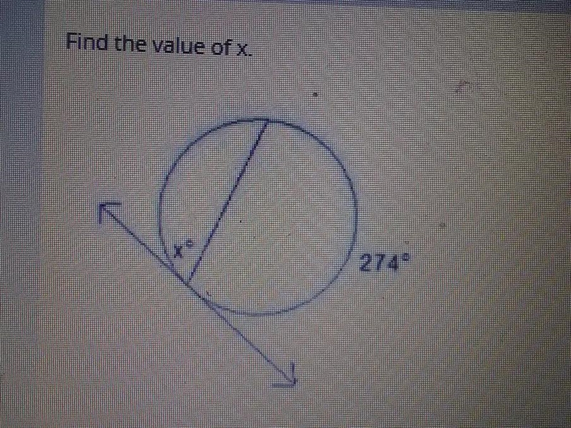 Can someone please help me find the value of X?-example-1