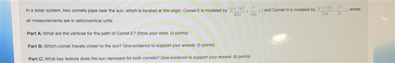 In a solar system… Question and rubric linked below. Thanks for your help!-example-1