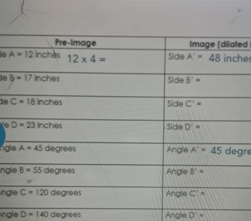 below are the angle measurements inside when it's of a trapezoid cell in a table with-example-1