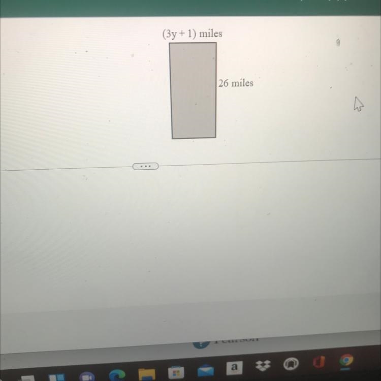 Help please I beg please find the area of the rectangle to the right￼-example-1