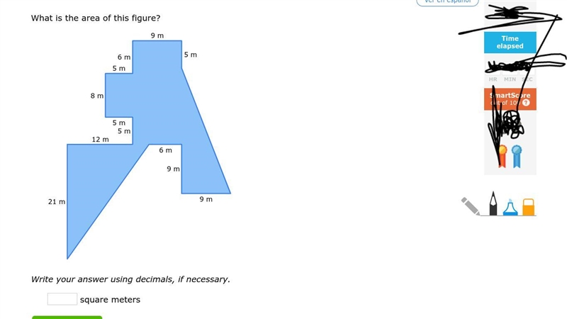 What is the area of this figure?-example-1