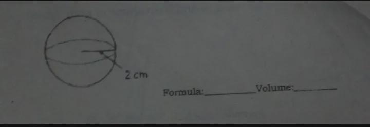 Write the formula to be used to find the volume of each figure.Formula:________Volume-example-1