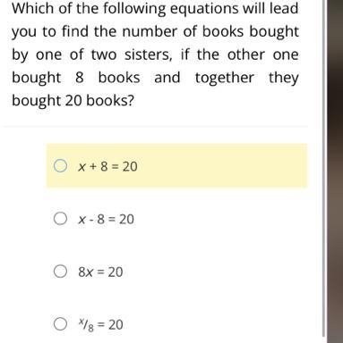 Which of the following equations will lead you to find the number of books bought-example-1