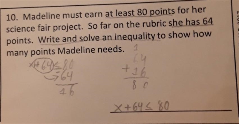 Please explain what I got wrong and how it's supposed to be written​-example-1