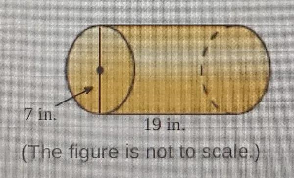 Manuel incorrectly claimed that the surface area of the cylinder shown is about 417.6 in-example-1