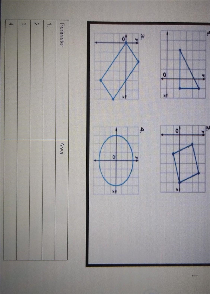 Find the exact perimeter or circumference and area of each figure :))-example-1