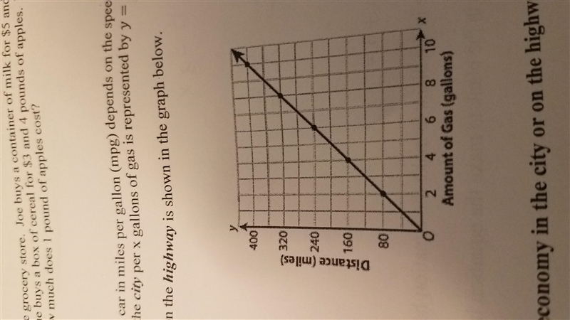 8. The fuel economy of a car in miles per gallon (mpg) depends on the speed the car-example-1