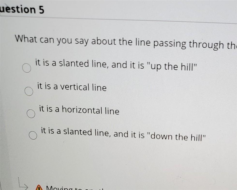 What can you say about the line passing through the point (-2,8) and( 5,8)-example-1