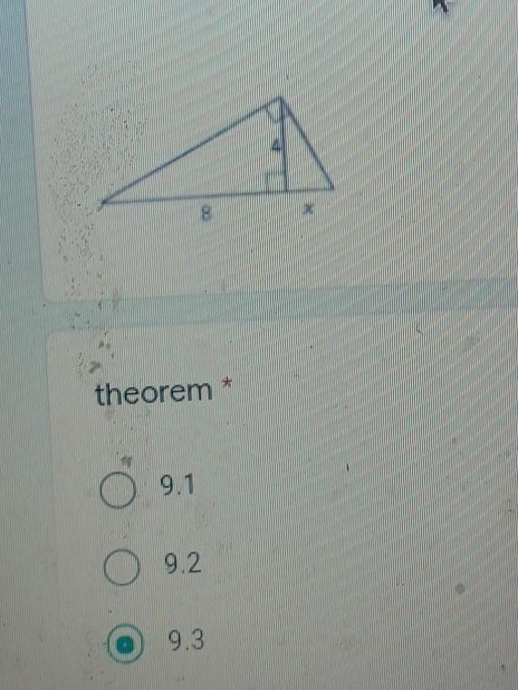 Find the value of the variable rounded to the nearest tenth name the theorem used-example-1