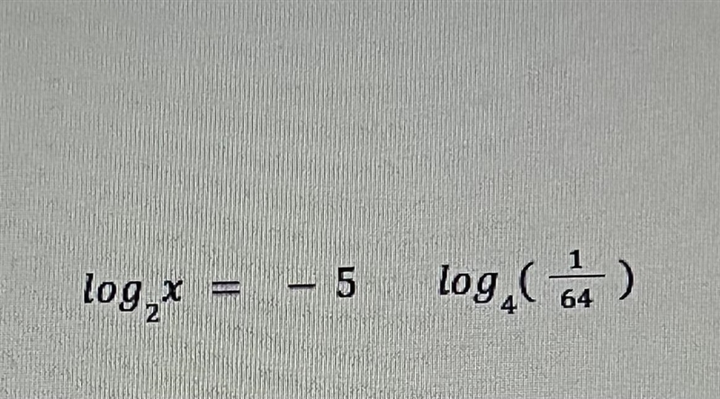 How do I evaluate each of these logarithms, use exact values and show my work for-example-1