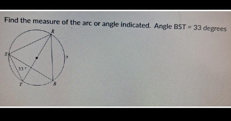 Pls help! find the measure of the arc or angle indicateda) 106°b) 114°c) 111°d) 145°-example-1