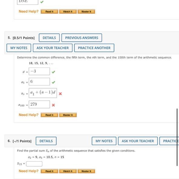 Please help me on 5 I don’t know what I did wrong on the last two-example-1