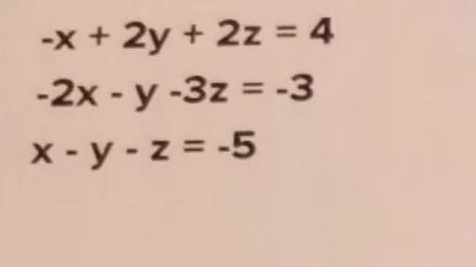 Please say what will be the answer of this question. This is a 3-term linear equation-example-1