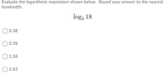 Evaluate the logarithmic expression shown below. Round your answer to the nearest-example-1