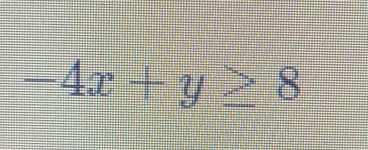 graph the following linear equality by dragging the points that determine the lime-example-1