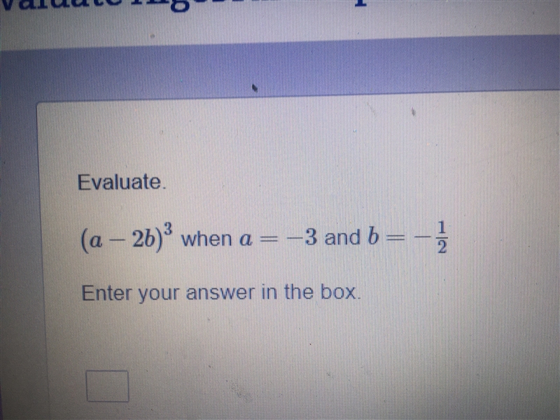 (a - 2b)3 when a = 3 and b = -1/2-example-1