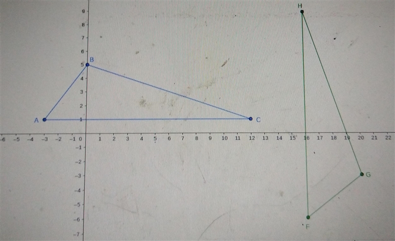 Question 5 Perform any sequence of three rigid transformations on AABC to change its-example-1