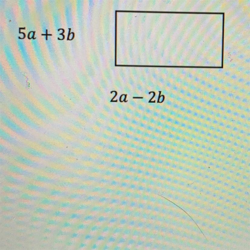 Vincent is going to frame a rectangular picture with the dimensions shown. Write a-example-1