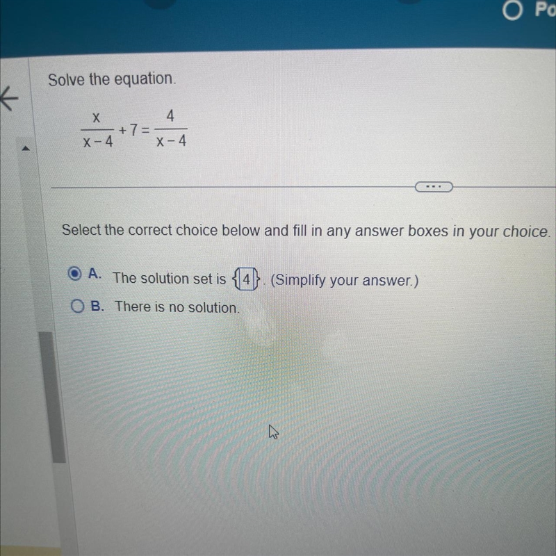 I received help on this and we got the answer 4. Unfortunately, it’s telling me 4 is-example-1