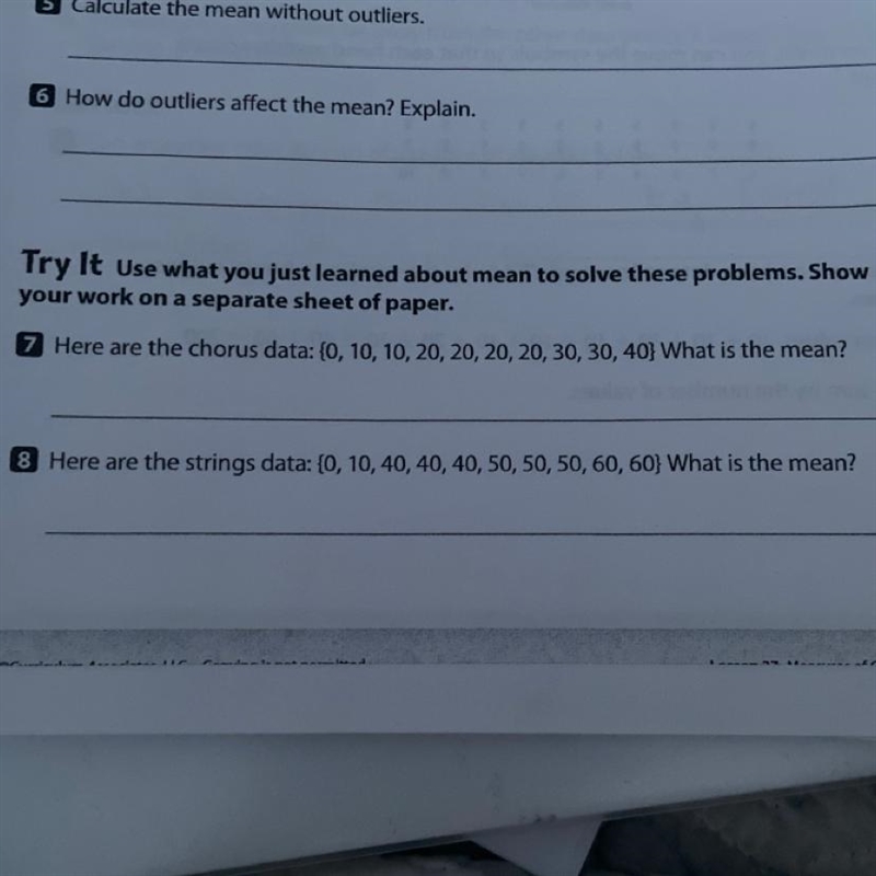 Here are the chorus datz: {0, 10, 10, 20, 20, 20, 20,30, 30, 40) What is the mean-example-1