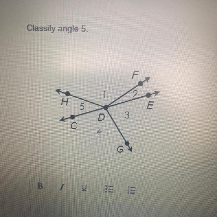 Classify angle 5 Please help me-example-1