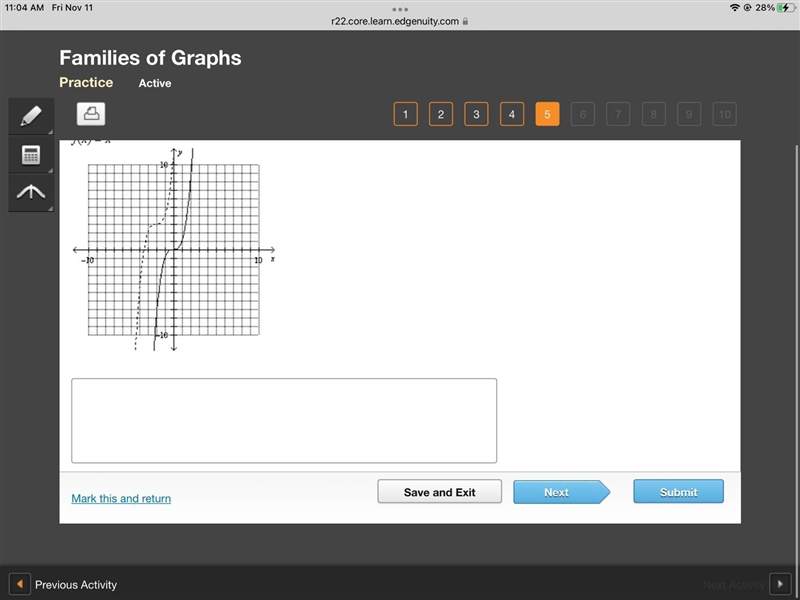 Identify the change in the parent function that will produce the related function-example-1