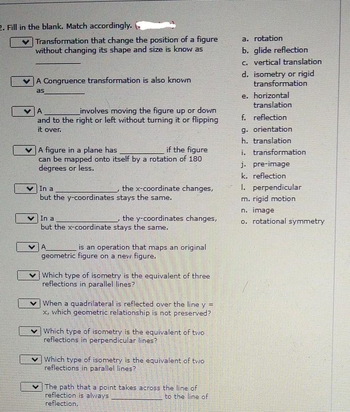 I need help with this question... put the answer choices in order-example-1