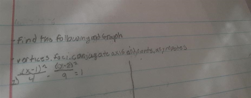 Find the following compla tvortices for conjugate axis en dansesympates-example-1