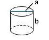 Calculate the volume of the cylinder, where a = 10 and b = 12. Use 3.14 for pi and-example-1