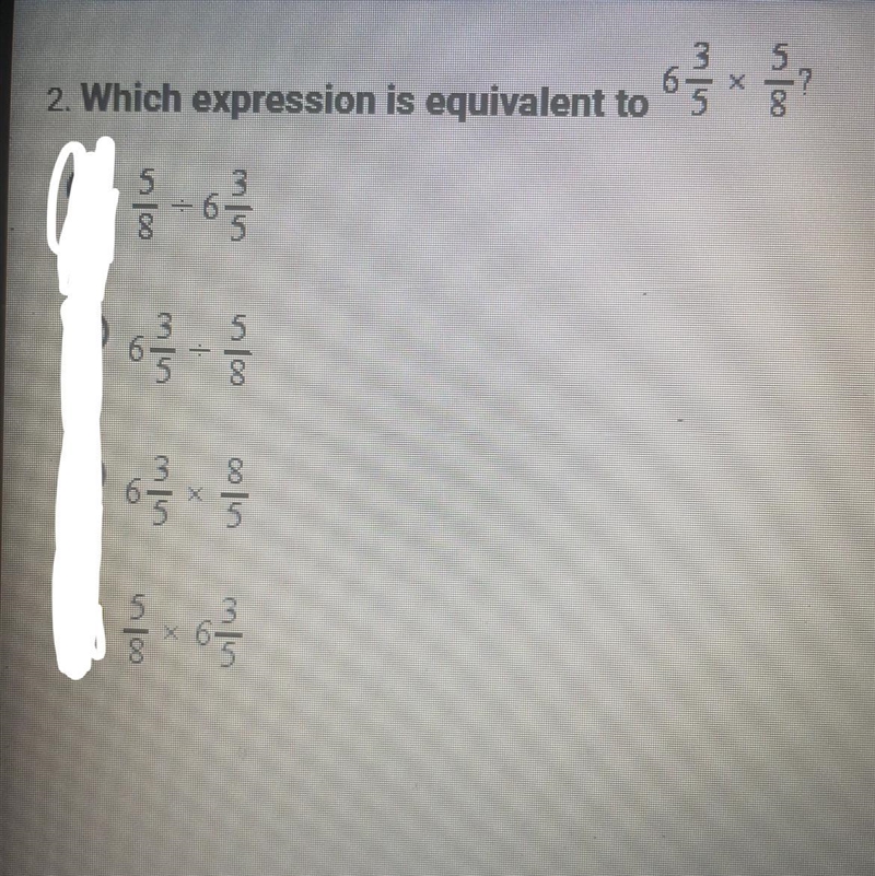 Which expression is equivalent to-example-1