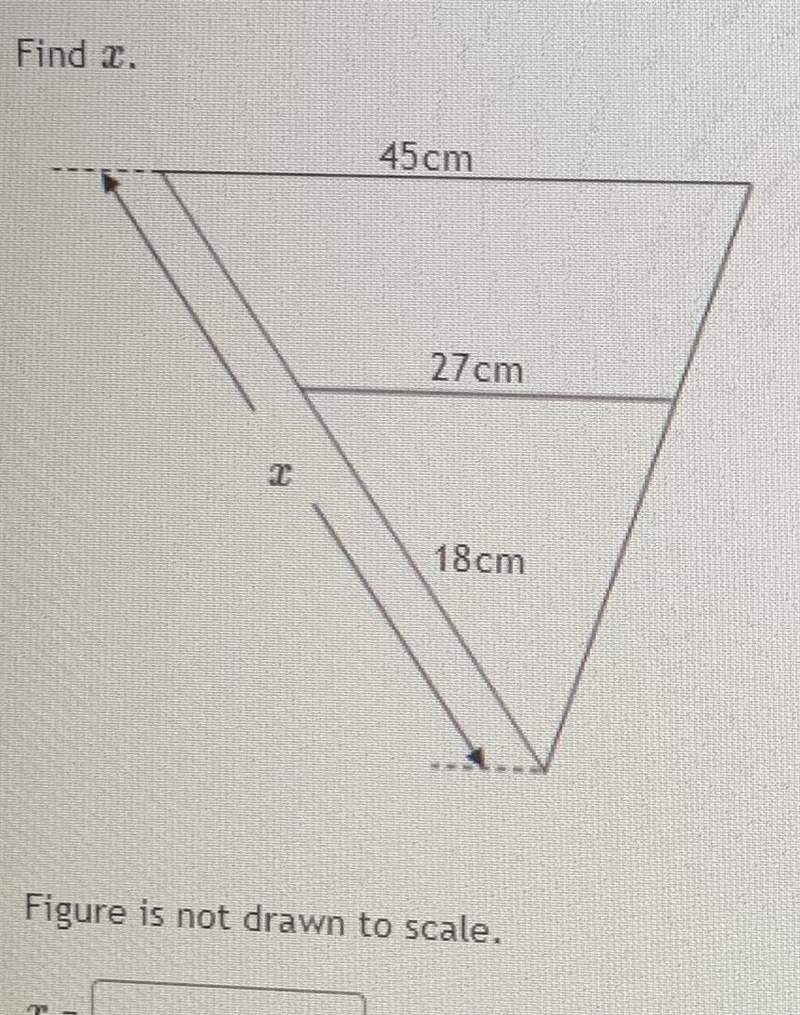 Find X on the figure shown-example-1