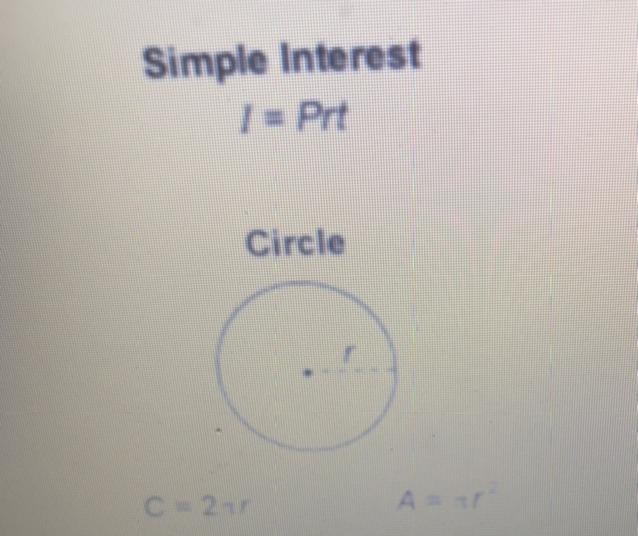 I = PRT C = 2r A = r2-example-1