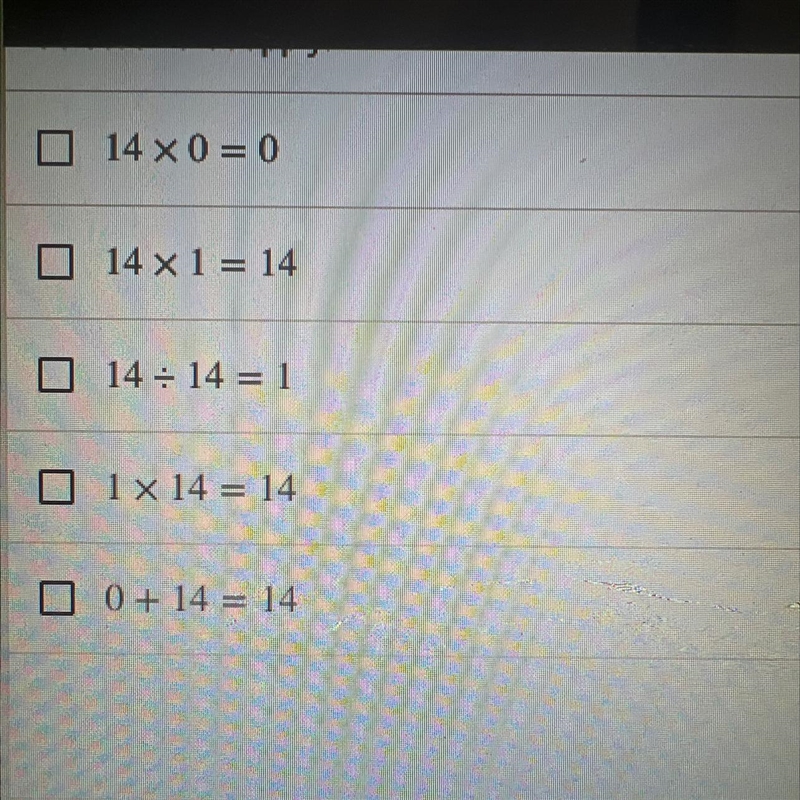 Which of these are a correct application of the identity property of multiplication-example-1