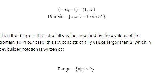 it says I'm supposed to graph each function and then right down the domain and range-example-2