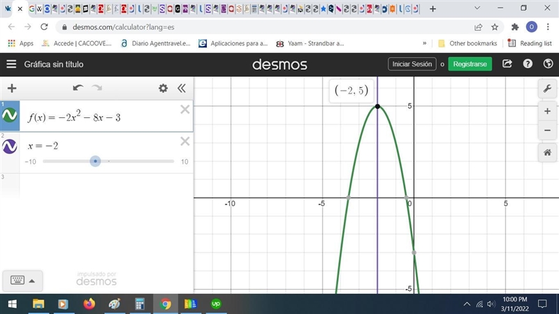 Find the equation of the axis of symmetry. The vertex of its graph.Graph the function-example-1