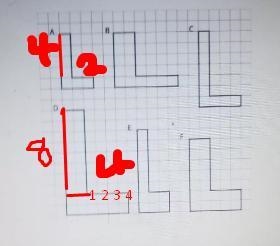 2.the side lengths of the scaled copy are equal to the sides lengths of polygon A-example-1