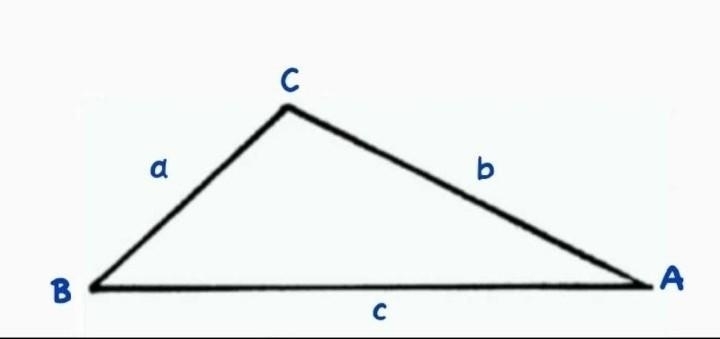 1. Explain the Law of Cosines by ∆ ABC 2. Explain Law of Sines by ∆ ABC 3. Explain-example-1