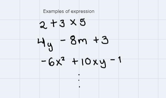 What is expression on mathematics??-example-1