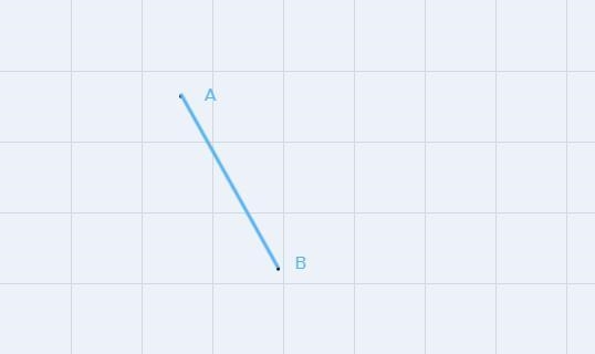 For each set points a and b below use a straight edge to draw the indicated geometric-example-1